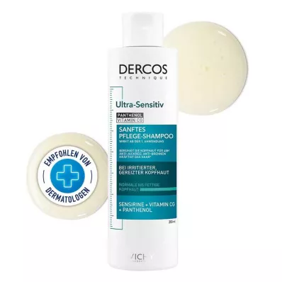 Vichy Dercos Ultra-Sensitive šampon za mastno kožo, 200 ml Vichy Dercos Ultra-Sensitive šampon za mastno kožo, 200 ml