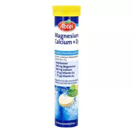 ABTEI Magnezij kalcij+D3 šumeče tablete, 15 kapsul