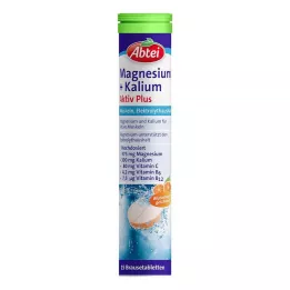 ABTEI Magnezij+kalij Active Plus šumeče tablete, 15 kapsul
