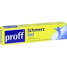 PROFF Gel proti bolečinam 50 mg/g, 50 g