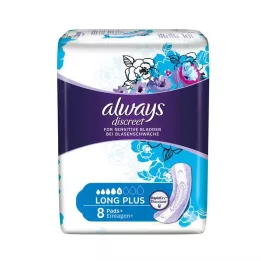 ALWAYS diskretna inkontinenca single long plus, 8 kosov