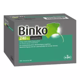 BINKO 240 mg filmsko obložene tablete, 120 kosov