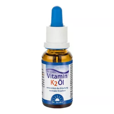 Vitamin K2 olje Dr.Jakobove kapljice, 20 ml Vitamin K2 olje Dr.Jakobove kapljice, 20 ml