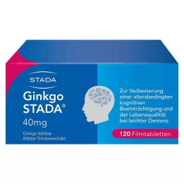 GINKGO STADA 40 mg filmsko obložene tablete, 120 kosov