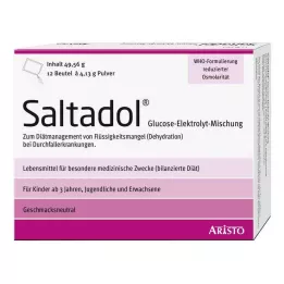 SALTADOL Elektrolitska peroralna raztopina, 12 kosov