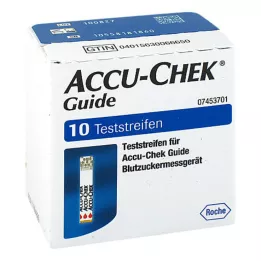 ACCU-CHEK Vodilni testni trakovi, 1X10 kosov