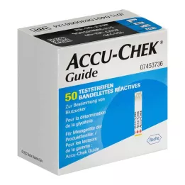 ACCU-CHEK Vodilni testni trakovi, 1X50 kosov
