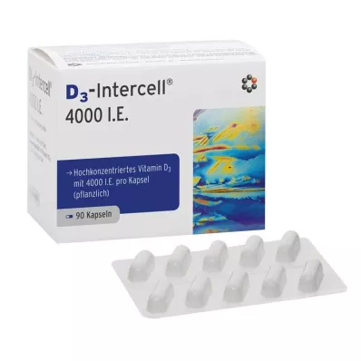 D3-Intercell 4.000 IE kapsule, 90 kos D3-Intercell 4.000 IE kapsule, 90 kos