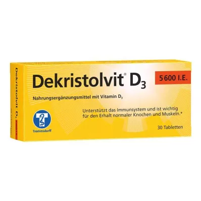 DEKRISTOLVIT D3 5.600 I.U. Tablete, 30 kosov