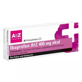 IBUPROFEN AbZ 400 mg akutne filmsko obložene tablete, 20 kosov