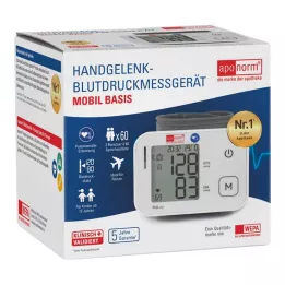 APONORM Monitor krvnega tlaka mobilni osnovni zapestje, 1 kos