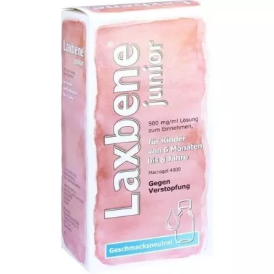 LAXBENE junior 500 mg/ml peroralna raztopina za otroke 6M-8J, 200 ml