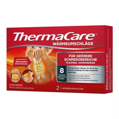 THERMACARE za večja področja bolečine, 2 kosa