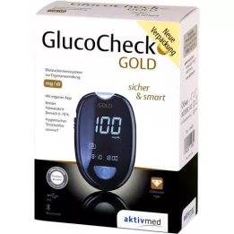 GLUCOCHECK GOLD Merilnik glukoze v krvi mg/dl, 1 kos
