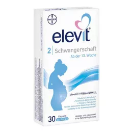 ELEVIT 2 Softgeli za nosečnice, 30 kapsul