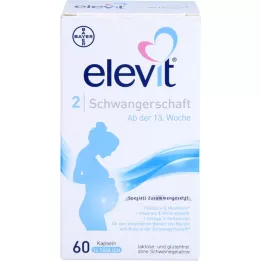 ELEVIT 2 Softgeli za nosečnice, 60 kapsul