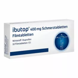 IBUTOP 400 mg filmsko obložene tablete za lajšanje bolečin, 10 kosov