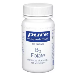PURE ENCAPSULATIONS B12 Folate Capsules, 90 kapsul