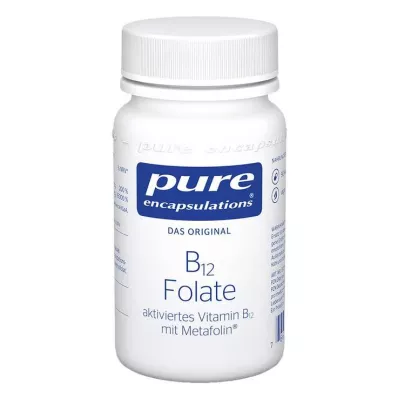 PURE ENCAPSULATIONS B12 Folate Capsules, 90 kapsul