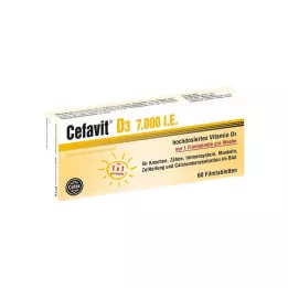 CEFAVIT D3 7.000 I.U. filmsko obložene tablete, 60 kosov