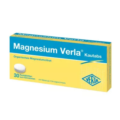MAGNESIUM VERLA Žvečljive tablete, 30 kosov MAGNESIUM VERLA Žvečljive tablete, 30 kosov