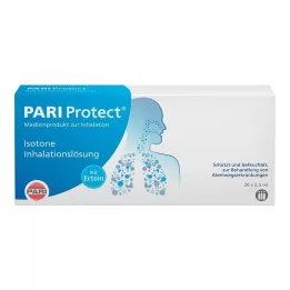 PARI Inhalacijska raztopina ProtECT z ampulami Ectoin, 20X2,5 ml