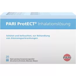 PARI Inhalacijska raztopina ProtECT z ampulami Ectoin, 60X2,5 ml