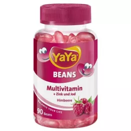 YAYA BEANS Žvečljive pastilke s cinkom in jodom, 90 kapsul