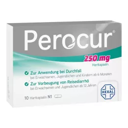 PEROCUR 250 mg trde kapsule, 10 kosov