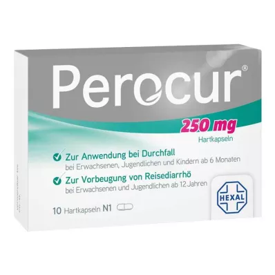 PEROCUR 250 mg trde kapsule, 10 kosov