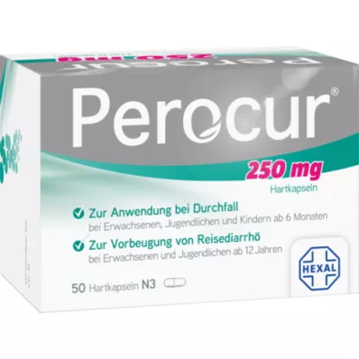 PEROCUR 250 mg trde kapsule, 50 kosov