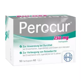 PEROCUR 250 mg trde kapsule, 50 kosov