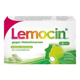 LEMOCIN pastilke proti vnetemu grlu, 20 kosov