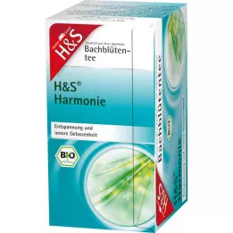 H&S Organic Bach Flowers Harmony Filter Bag, 20X1,5 g