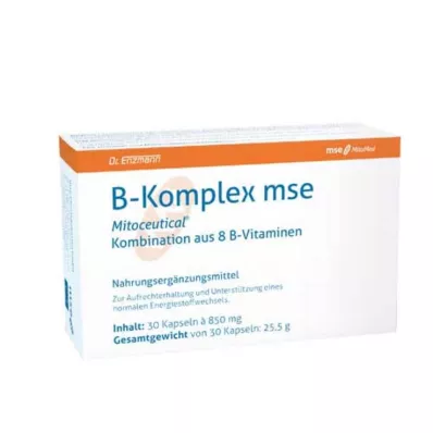 B kompleks mse kapsule, 30 kom B kompleks mse kapsule, 30 kom