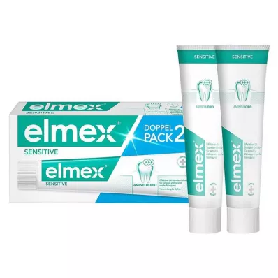 ELMEX SENSITIVE Dvojno pakiranje zobne paste, 2x75 ml