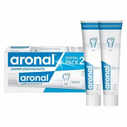 Aronal zobna pasta za zaščito dlesni dvojno pakiranje, 2x75 ml
