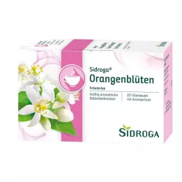 SIDROGA Filtrirna vrečka za čaj iz oranžnih cvetov, 20X1,2 g