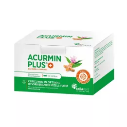 ACURMIN Plus Das Mizell-Curcuma Soft Capsules, 180 kapsul