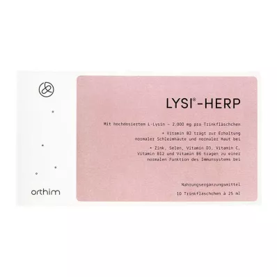 LYSI-HERP Ampule za pitje, 10 kosov