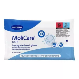 MOLICARE SKIN Rokavice za pranje, 8 kosov