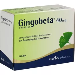GINGOBETA 40 mg filmsko obložene tablete, 120 kosov