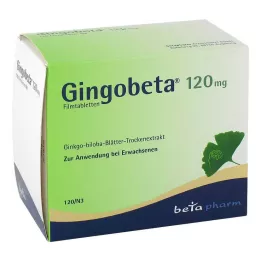 GINGOBETA 120 mg filmsko obložene tablete, 120 kosov