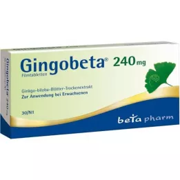 GINGOBETA 240 mg filmsko obložene tablete, 30 kosov