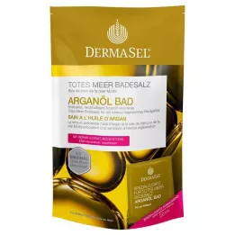 DERMASEL Kopalne soli iz Mrtvega morja + arganovo olje, 1 p