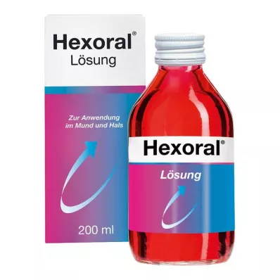 Hexoral® raztopina za vnetje v ustih, 200 ml Hexoral® raztopina za vnetje v ustih, 200 ml