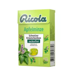 RICOLA o.Z.Box jabolčni bonboni z meto, 50 g