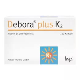 DEBORA plus K2 kapsule, 120 kapsul