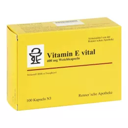 Vitamin E vital 400 mg Rennersche Apotheke Softk.(100 kosov)
