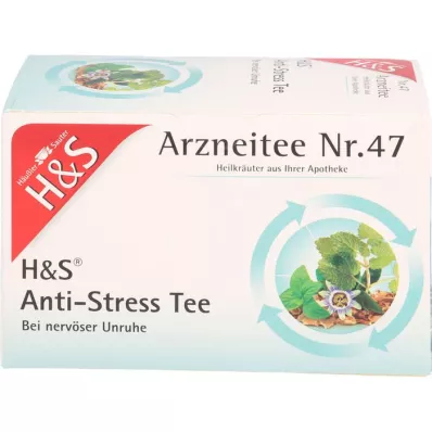 H&amp;S Antistresna filtrirna vrečka za čaj, 20X2,0 g